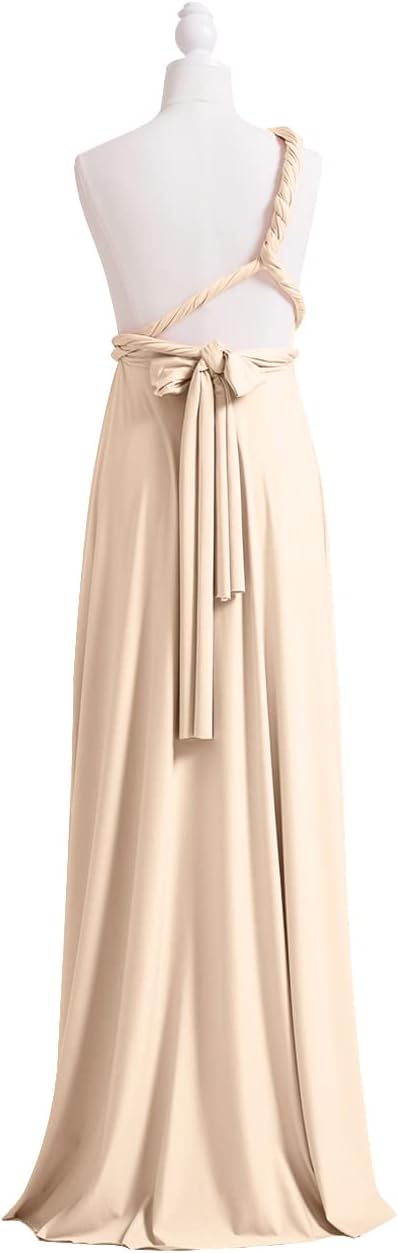 72styles Infinity Dress with Bandeau, Convertible Bridesmaid Dress, Long, Plus Size, Multi-Way Dress, Twist Wrap Dress
