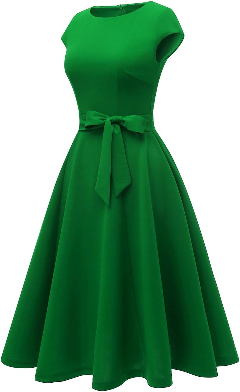 DRESSTELLS Women's Cocktail Dresses, Formal Wedding Guest Church Modest Graduation Party Prom Dress 2025
