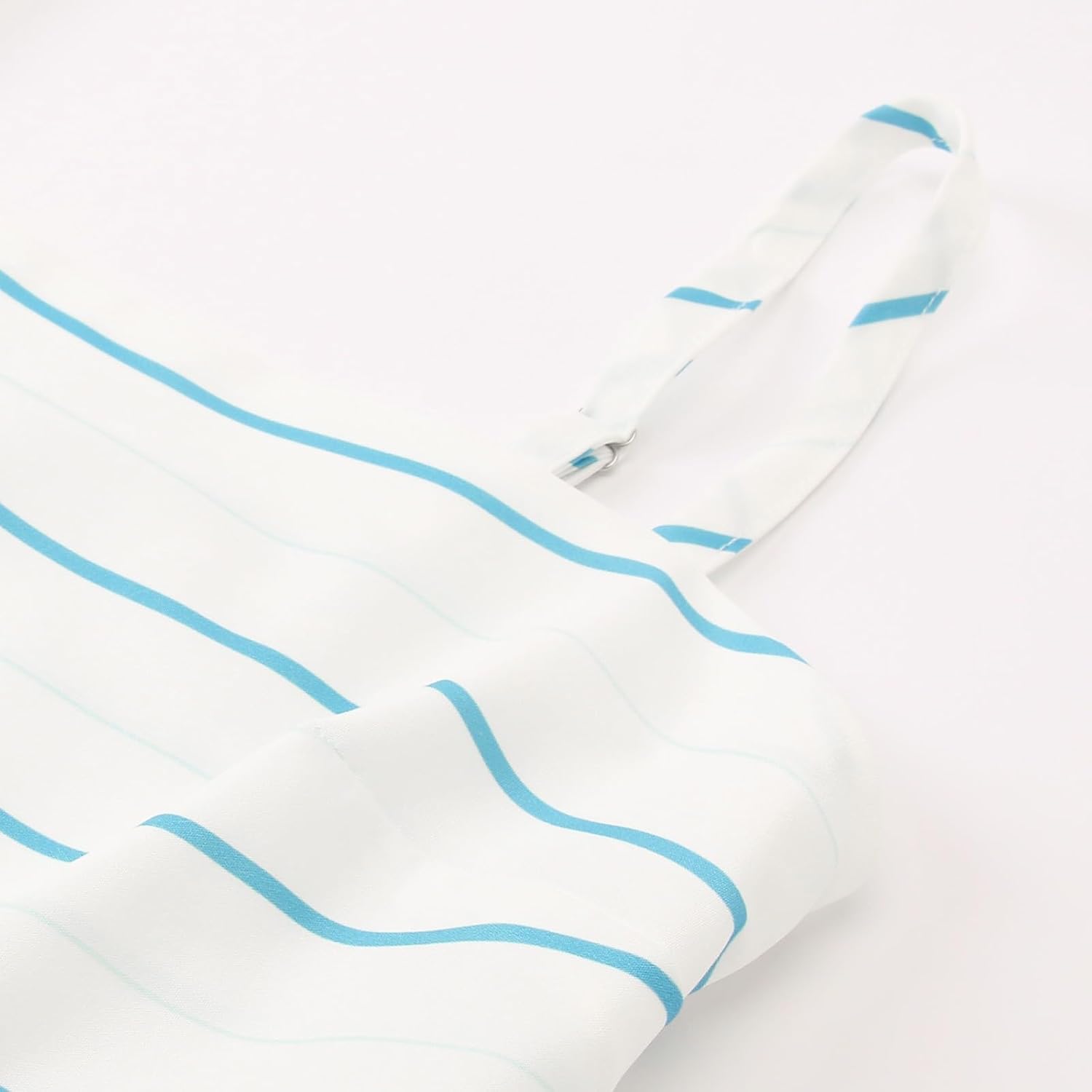 Beach Dresses for Women Summer Striped Back Smocked Maxi Dress Spaghetti Strap Cut Out Flowy A Line Long Sundresses