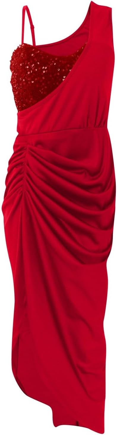 OIOLOYJM Prom Dresses 2025 Wedding Guest Dresses for Women Sexy Cocktail Formal Party One Shoulder Dresses for Women 2025