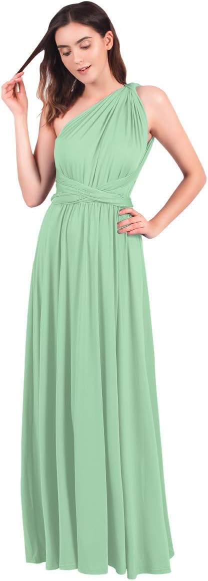 Womens Transformer Evening Dress Maxi Cocktail Wrap Convertible Multi Way Floor Long Formal Gown