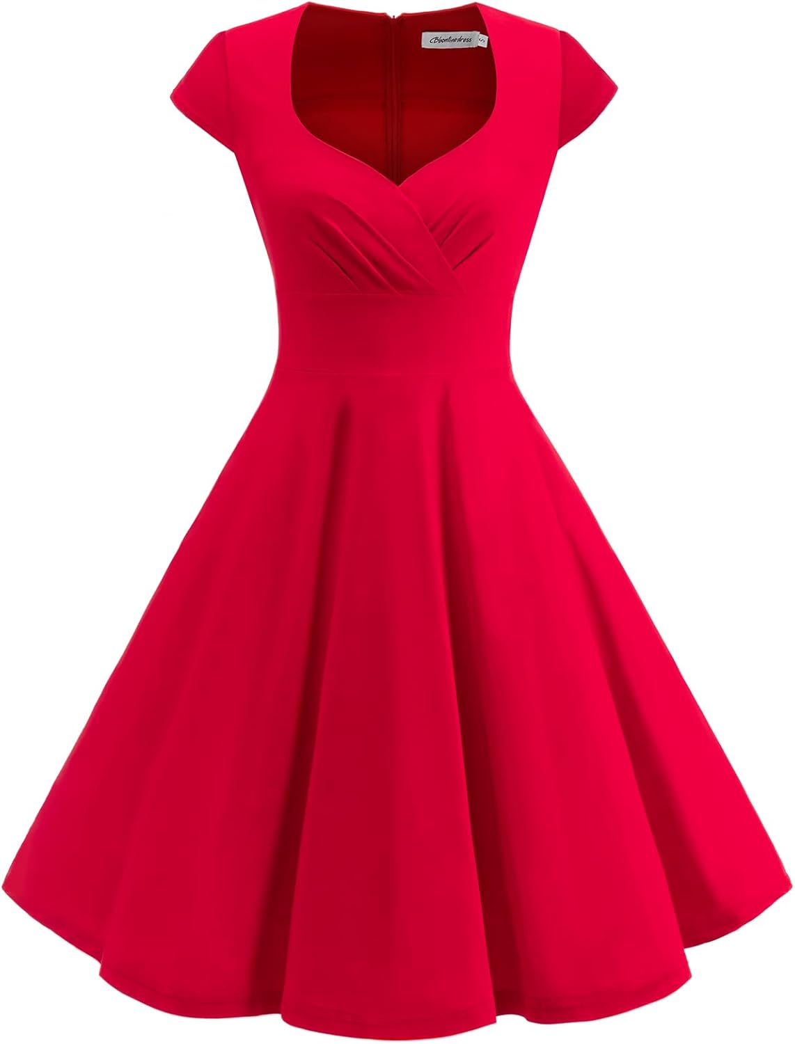 Bbonlinedress Women Short 1950s Retro Vintage Cocktail Party Swing Dresses