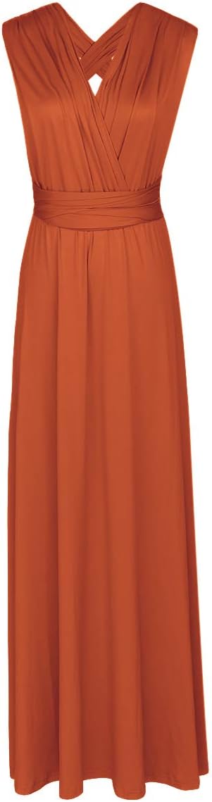 Womens Transformer Evening Dress Maxi Cocktail Wrap Convertible Multi Way Floor Long Formal Gown