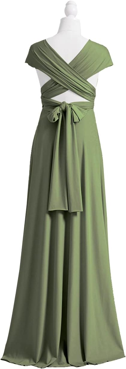 72styles Infinity Dress with Bandeau, Convertible Bridesmaid Dress, Long, Plus Size, Multi-Way Dress, Twist Wrap Dress
