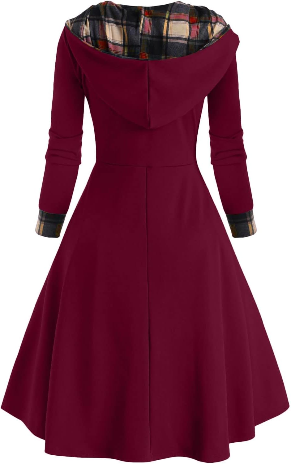 Lost Ink Dresses Women Fashion Solid O-Neck Half Sleeve Dress Stripe Splice Zipper Mini Dress