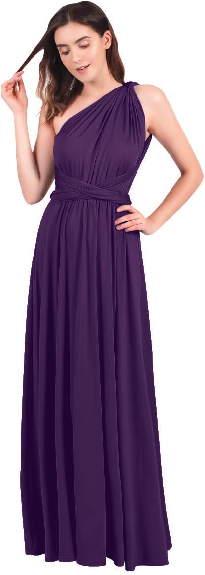 Womens Transformer Evening Dress Maxi Cocktail Wrap Convertible Multi Way Floor Long Formal Gown