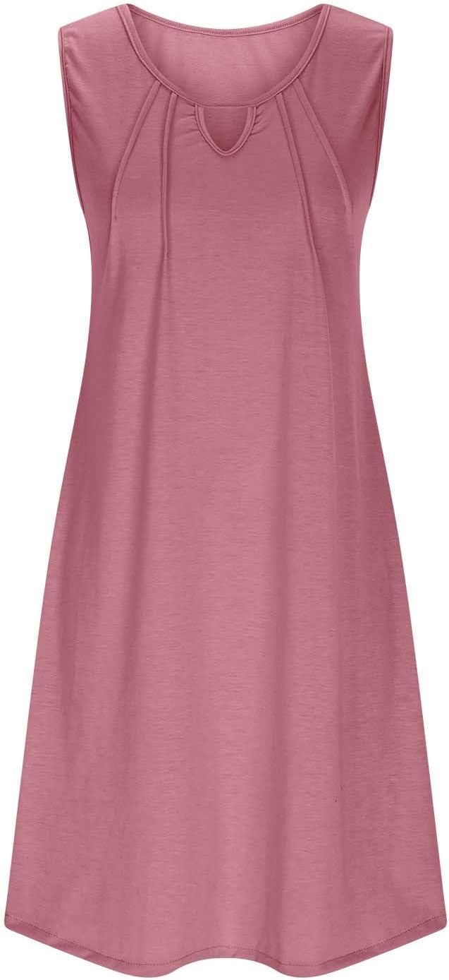 Summer Dresses for Women 2025 Beach Cover Ups Sleeveless Mini Dress Ruffle Tshirt Dress Vacation Casual Dresses