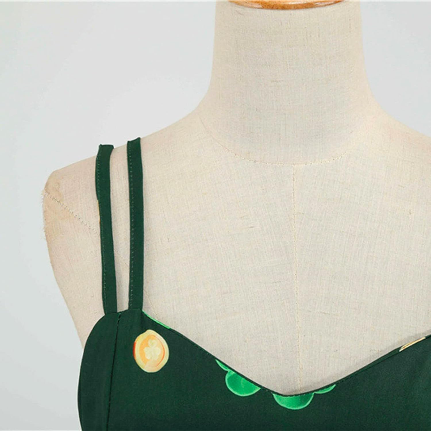 aihihe St Patricks Day Dress for Women A Line Pleated Hepburn Dress Lukcy Shamrock Print Irish Dress 2024 Vintage Dress