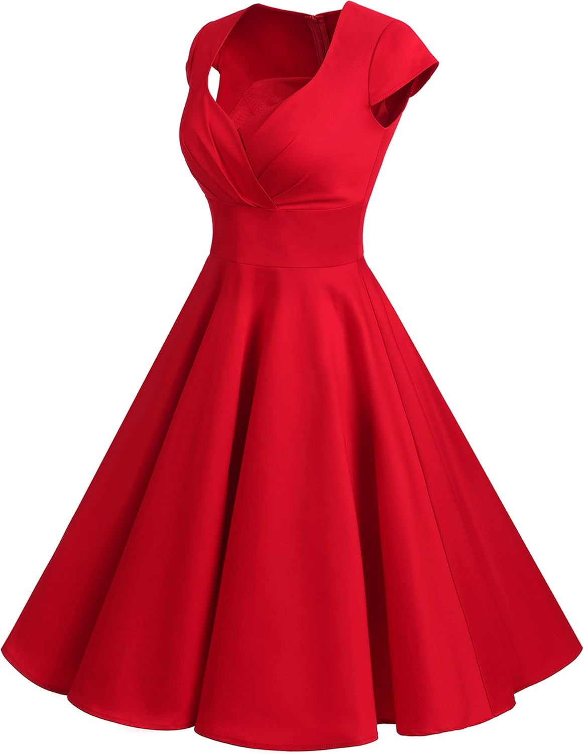 Bbonlinedress Women Short 1950s Retro Vintage Cocktail Party Swing Dresses
