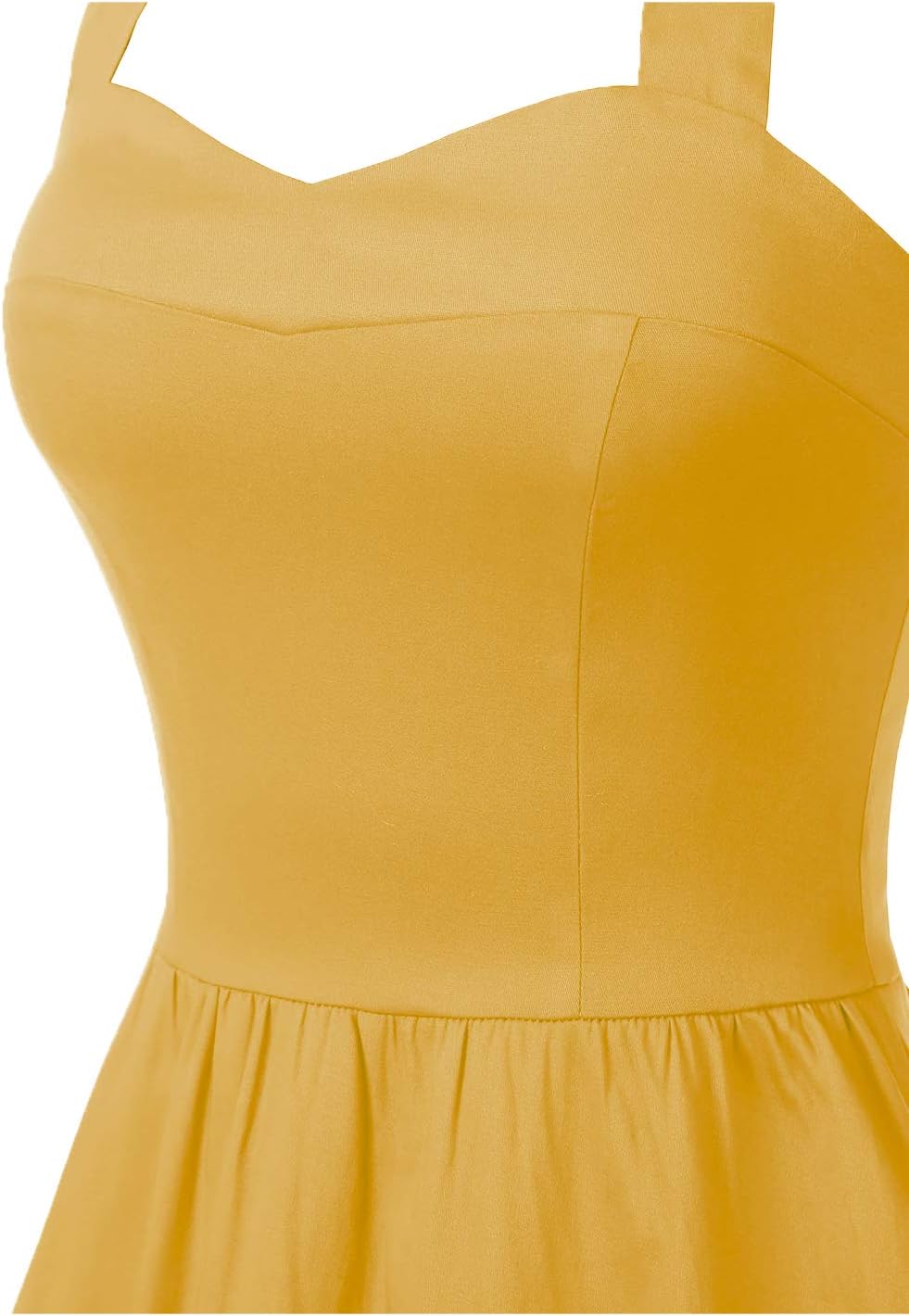 Topdress Women'sVintage Polka Audrey Dress 1950s Halter Retro Cocktail Dress