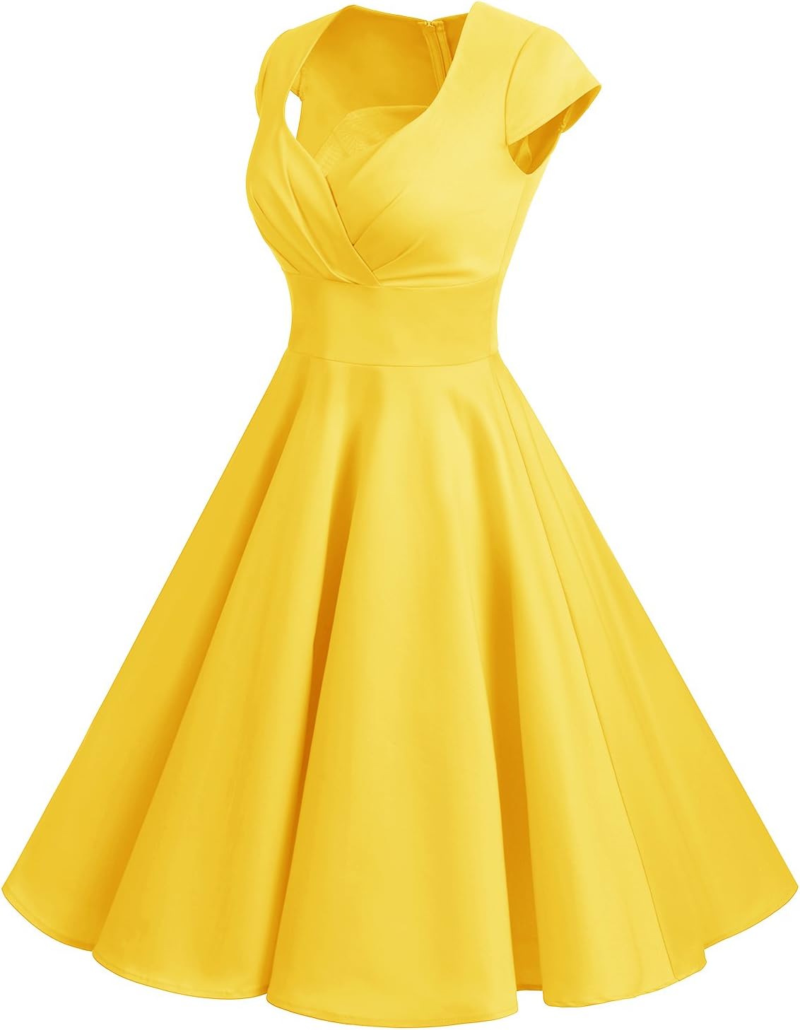 Bbonlinedress Women Short 1950s Retro Vintage Cocktail Party Swing Dresses