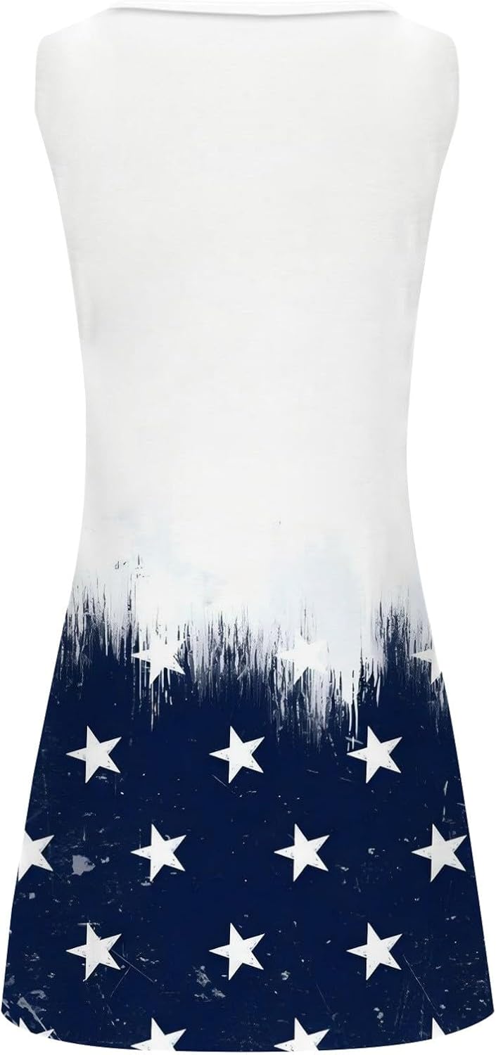 Summer Dresses for Women 2025 Vacation Beach Casual Vintage Midi Sundresses Sexy Sleeveless V Neck Boho Tank Dress