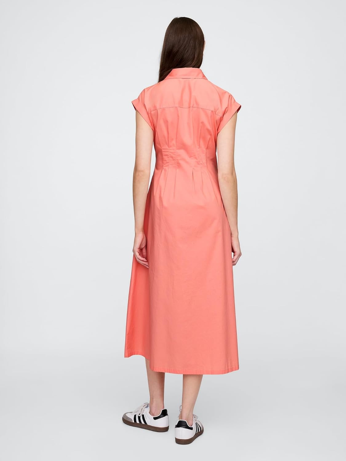 GAP Women's Maxi Shirt Dress