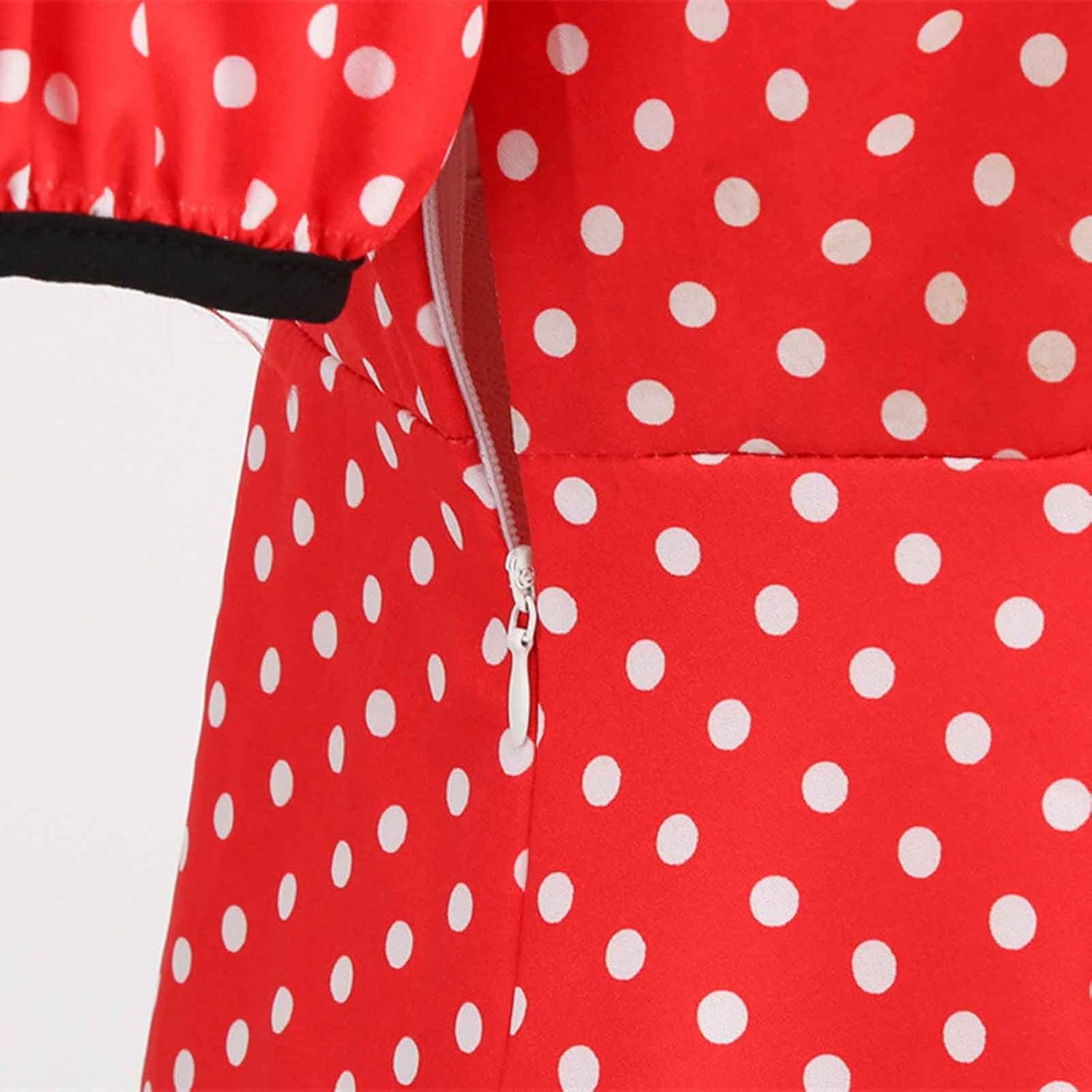 Women Double Breasted Notch Lapel 50s Vintage Short Sleeve Cocktail Swing Dress Polka Dot 1950s Rockabilly Prom Dress