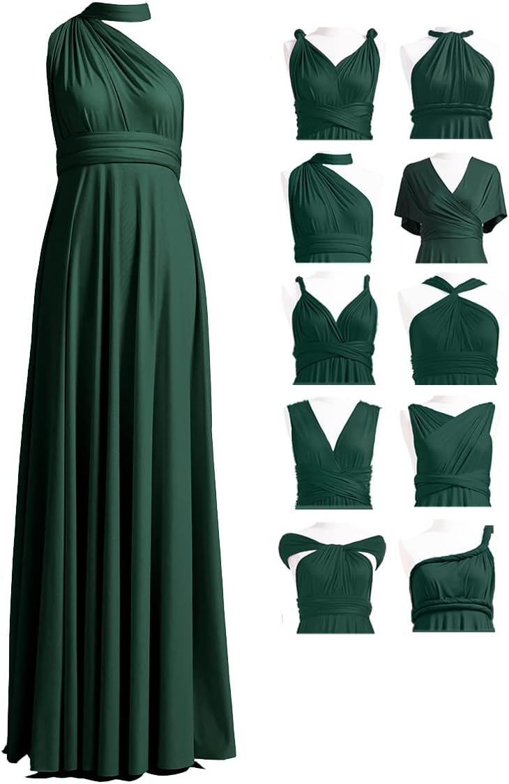 72styles Infinity Dress with Bandeau, Convertible Bridesmaid Dress, Long, Plus Size, Multi-Way Dress, Twist Wrap Dress