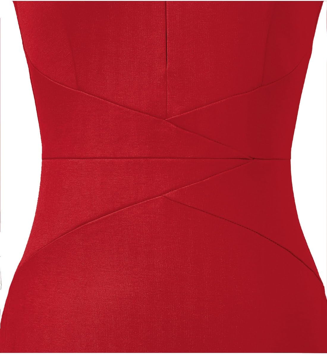 VFSHOW Womens Elegant Slim Front Zipper up Work Business Office Party Sheath Dress