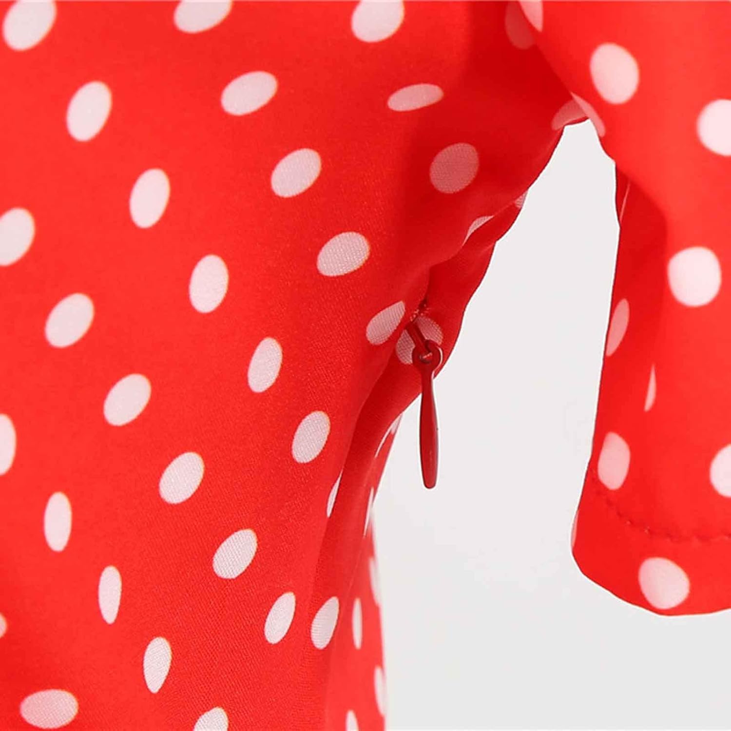 Women Double Breasted Notch Lapel 50s Vintage Short Sleeve Cocktail Swing Dress Polka Dot 1950s Rockabilly Prom Dress