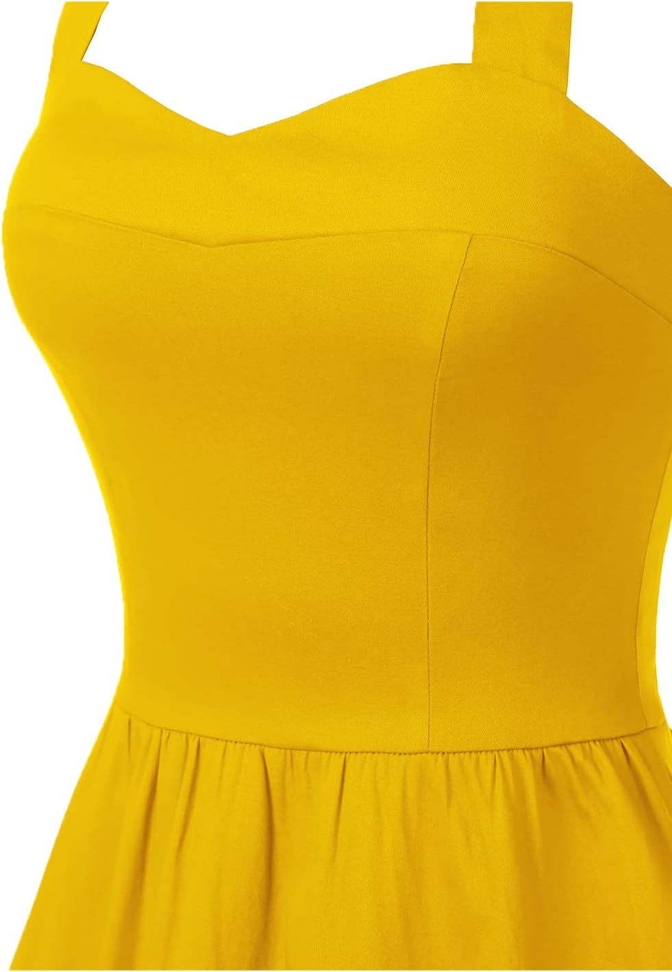 Topdress Women'sVintage Polka Audrey Dress 1950s Halter Retro Cocktail Dress