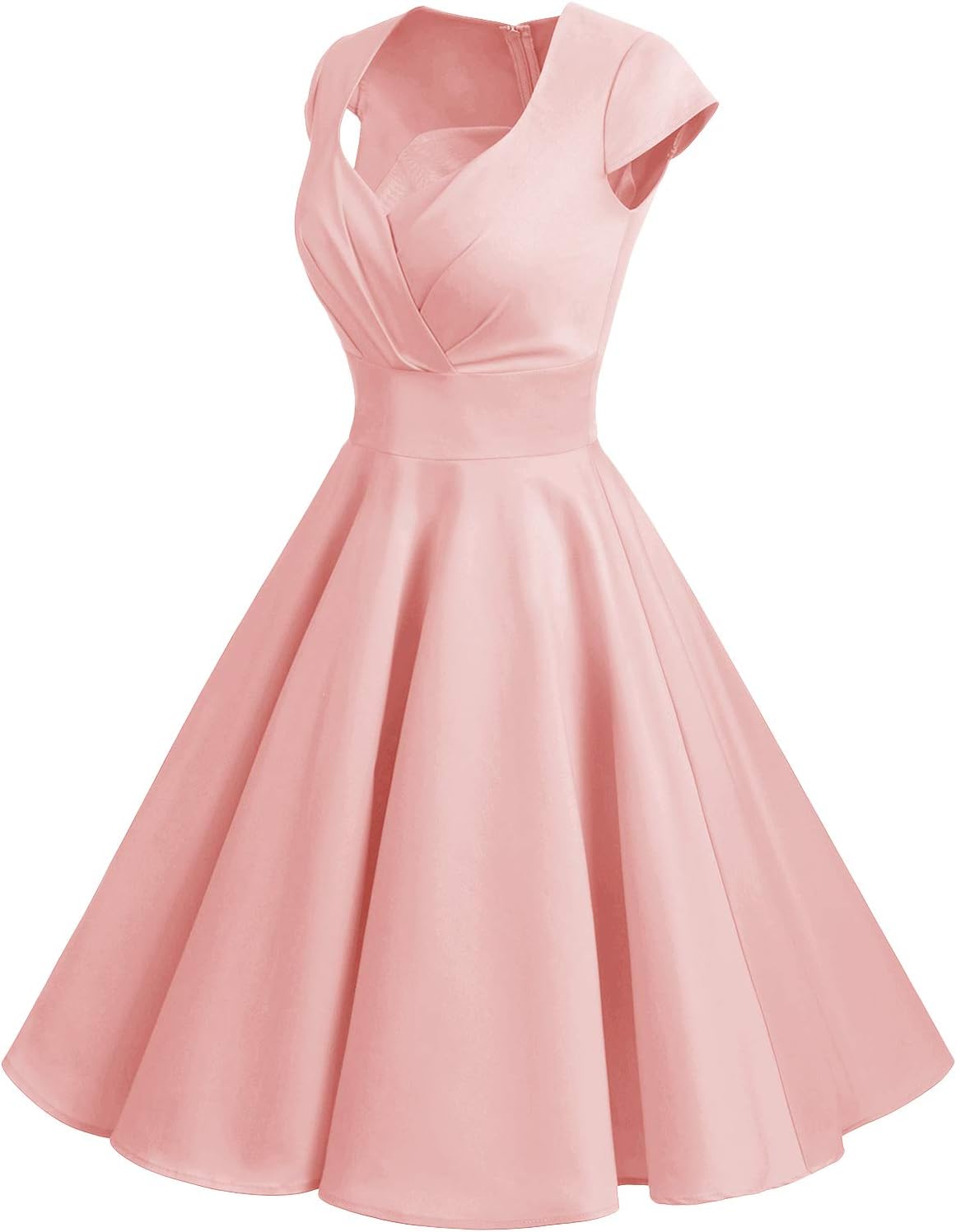 Bbonlinedress Women Short 1950s Retro Vintage Cocktail Party Swing Dresses