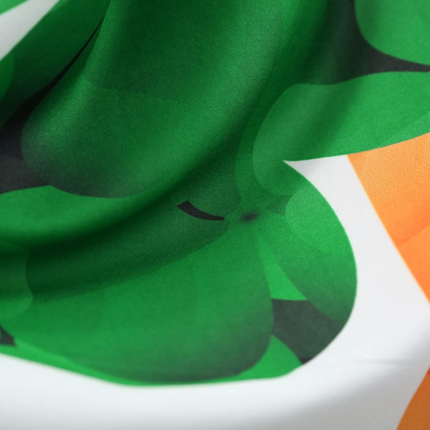 aihihe St Patricks Day Dress for Women A Line Pleated Hepburn Dress Lukcy Shamrock Print Irish Dress 2024 Vintage Dress