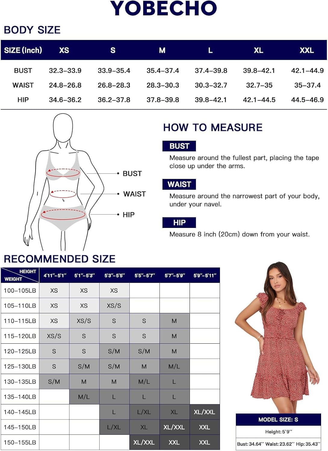 YOBECHO Women's Summer Ruffle Sleeve Sweetheart Neckline Printing Dress Mini Dress