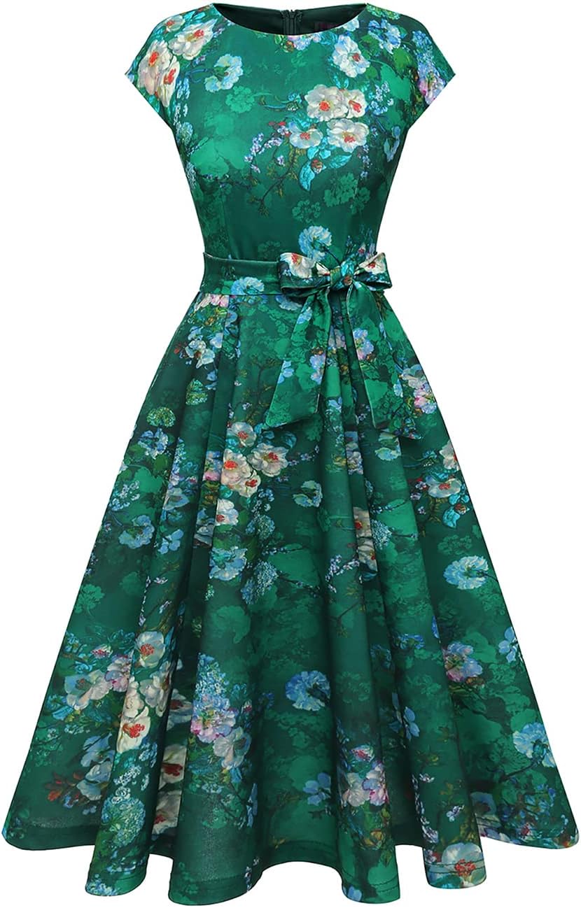DRESSTELLS Women's Cocktail Dresses, Formal Wedding Guest Church Modest Graduation Party Prom Dress 2025