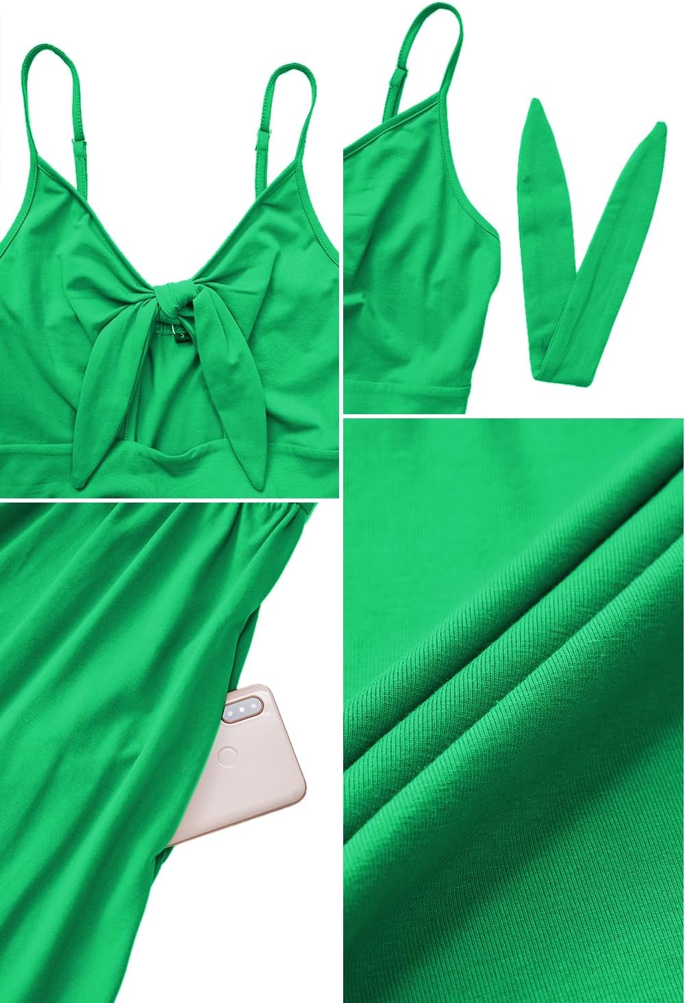 VOTEPRETTY Women's Summer Dresses Spring Sundresses Beach Clothes Outfit Vacation 2024 V Neck Casual Tropical Resort Hawaiian