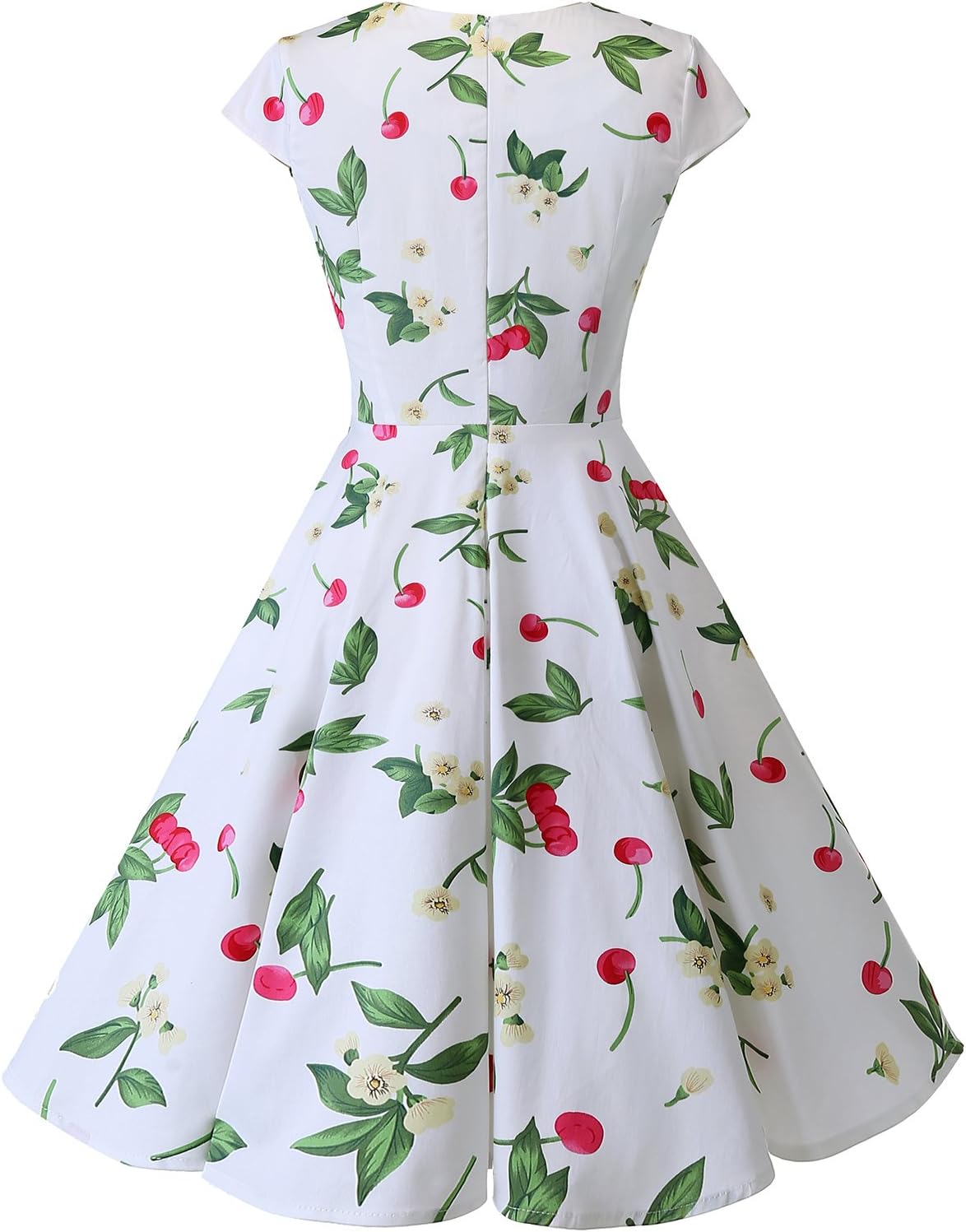 Bbonlinedress Women Short 1950s Retro Vintage Cocktail Party Swing Dresses