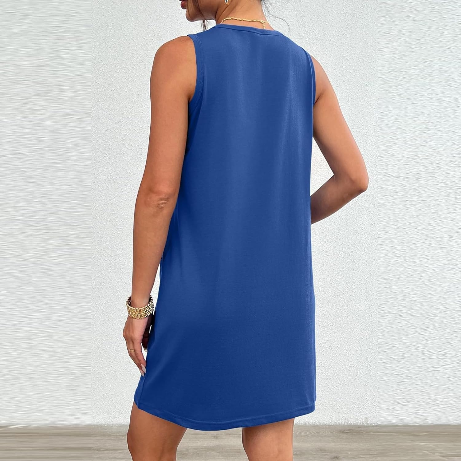 Rompers Dress for Women 2025 Summer Mini Dresses Casual Short Sundress Tennis Athletic Workout Dress with Pockets