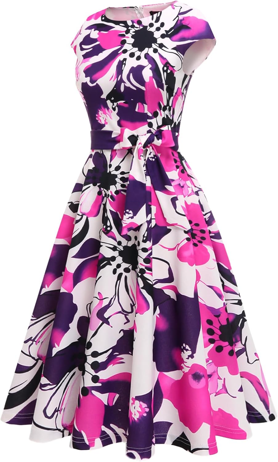 DRESSTELLS Women's Cocktail Dresses, Formal Wedding Guest Church Modest Graduation Party Prom Dress 2025