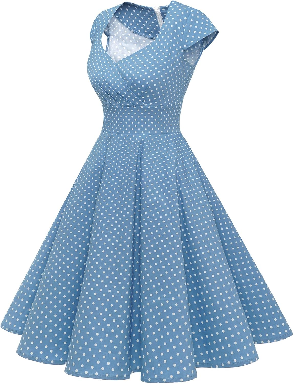 Bbonlinedress Women Short 1950s Retro Vintage Cocktail Party Swing Dresses