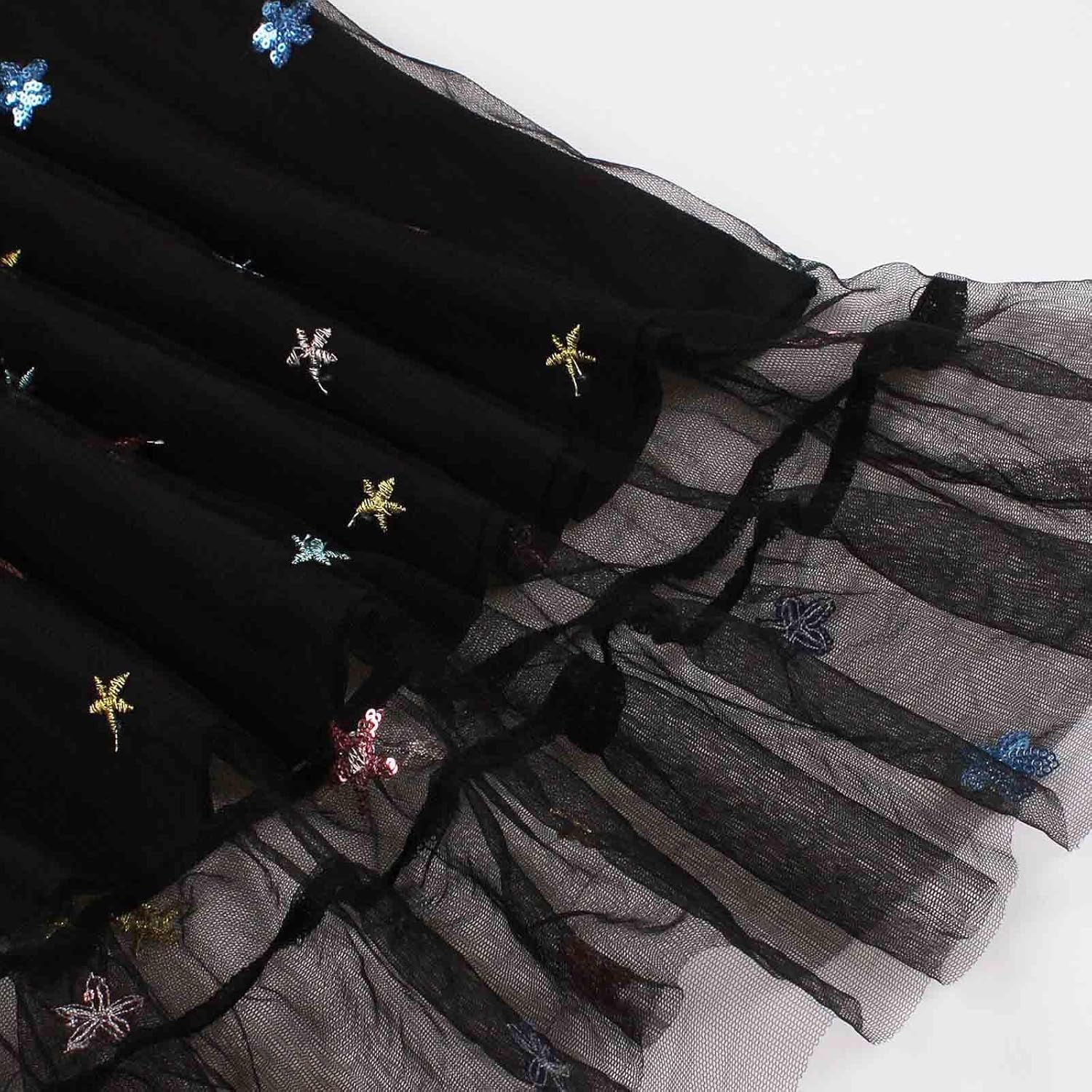 HGps8w Vintage Cocktail Dress for Women, Elegant Butterfly Embroidered Lace V Neck Sleeveless A-Line Party Swing Dresses