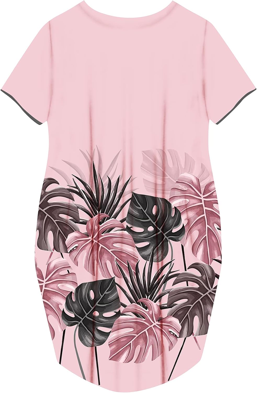 AZPSRT Fashion Women's African American Art Print Dress Casual Loose Dresses