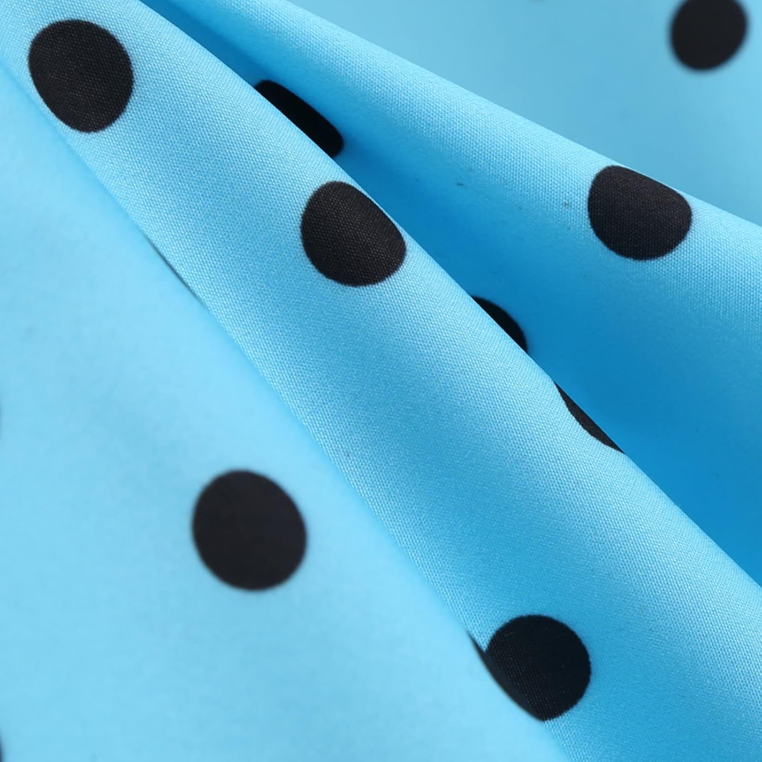 Women Double Breasted Notch Lapel 50s Vintage Short Sleeve Cocktail Swing Dress Polka Dot 1950s Rockabilly Prom Dress