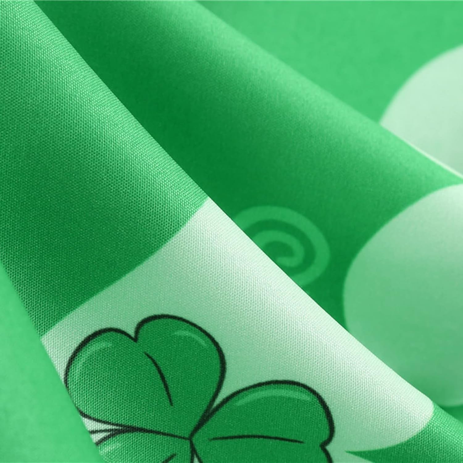 aihihe St Patricks Day Dress for Women A Line Pleated Hepburn Dress Lukcy Shamrock Print Irish Dress 2024 Vintage Dress