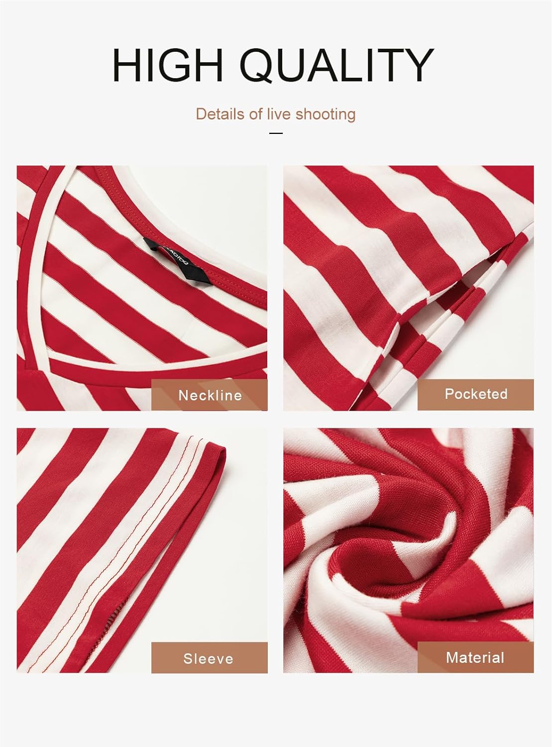 Dokotoo Summer Dress Casual Womens Fashion Short Sleeve Maxi Dress T Shirt Dress Striped Long Color Block Maxi Dress