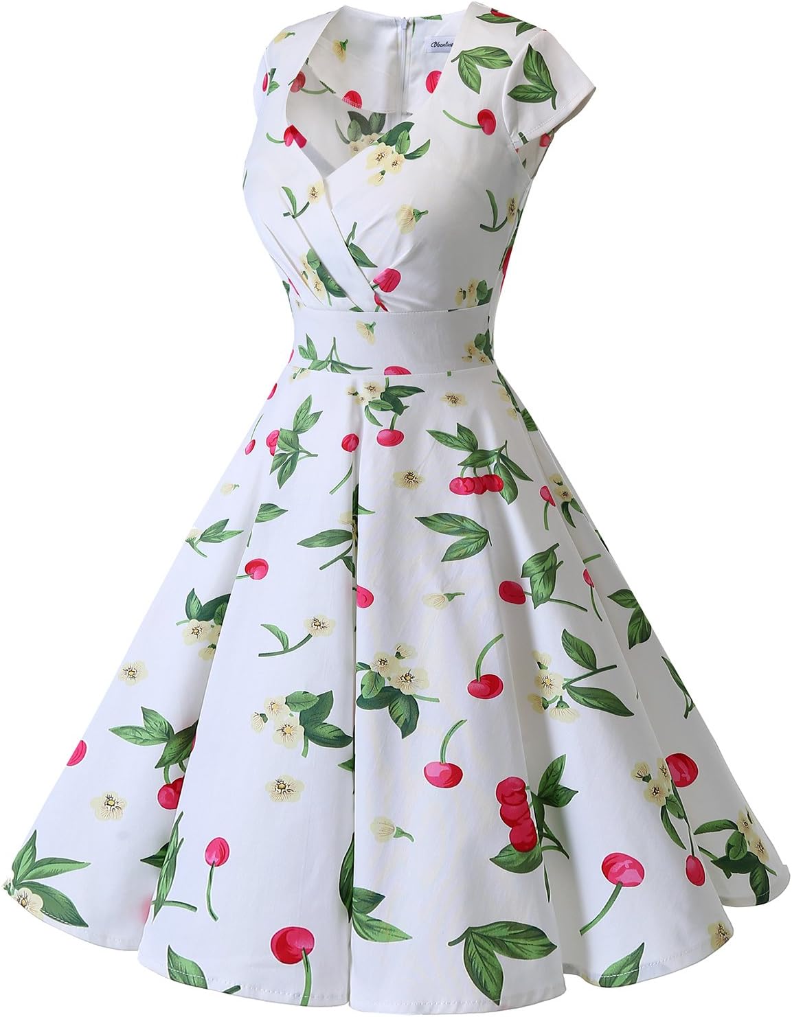 Bbonlinedress Women Short 1950s Retro Vintage Cocktail Party Swing Dresses