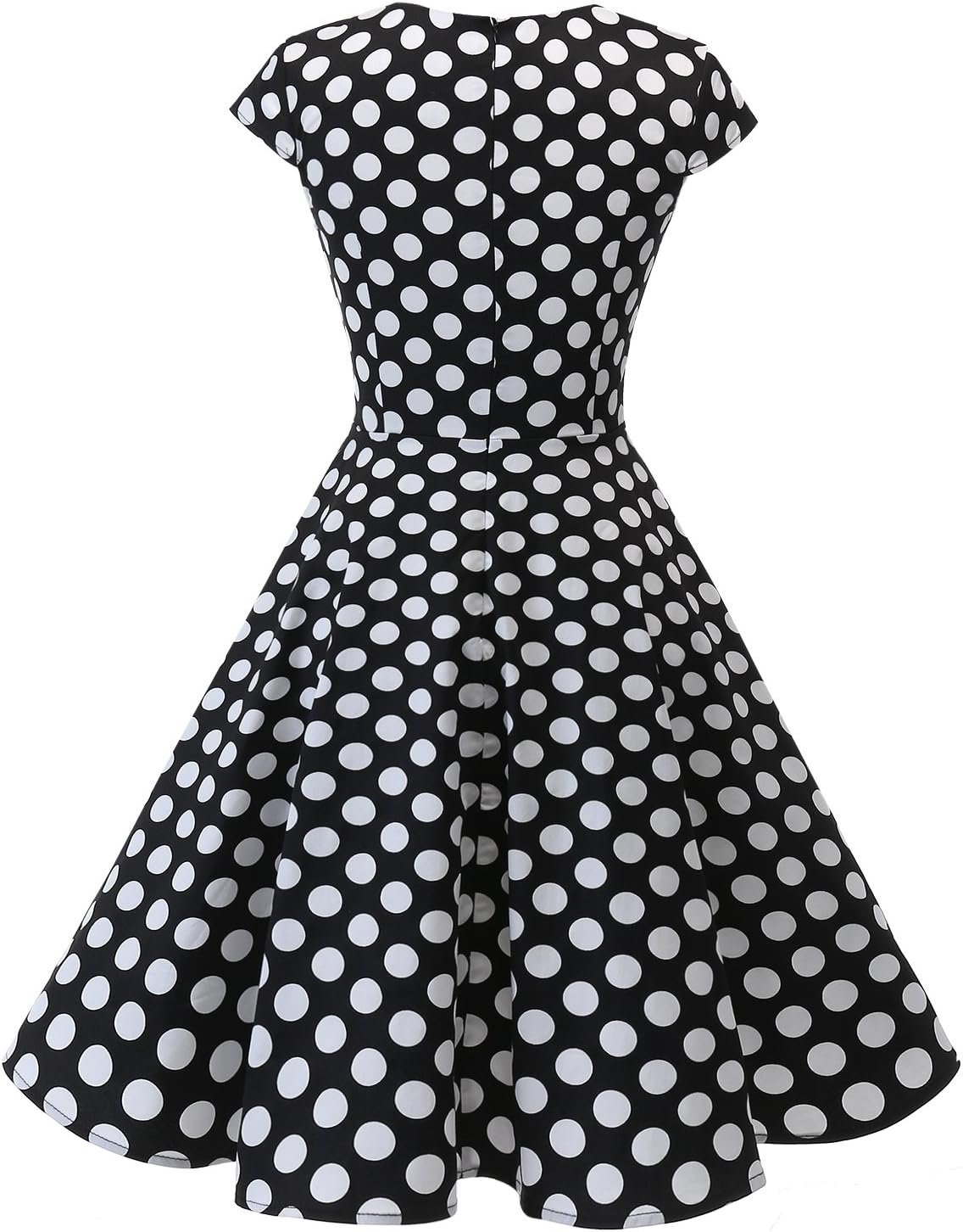 Bbonlinedress Women Short 1950s Retro Vintage Cocktail Party Swing Dresses