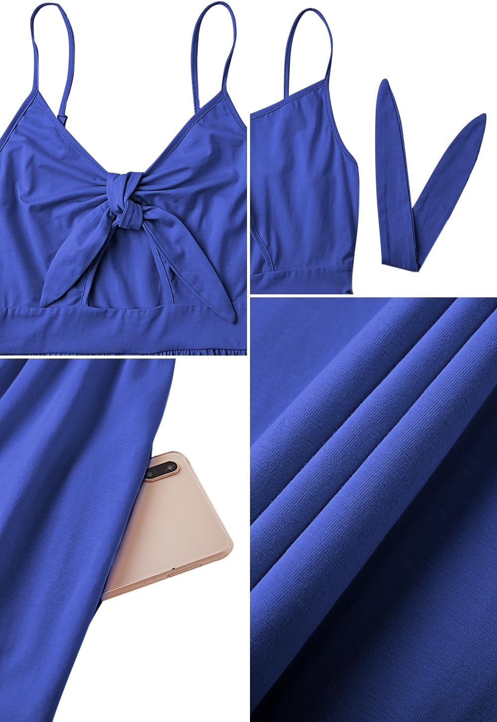 VOTEPRETTY Women's Summer Dresses Spring Sundresses Beach Clothes Outfit Vacation 2024 V Neck Casual Tropical Resort Hawaiian