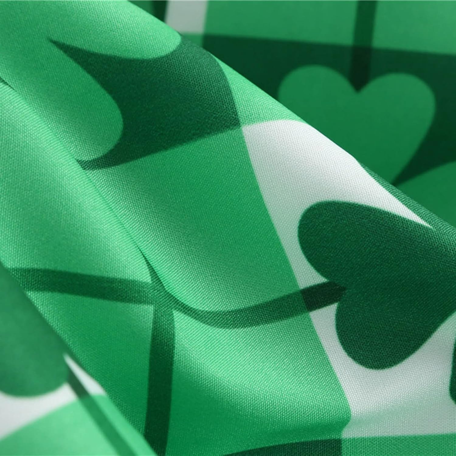 aihihe St Patricks Day Dress for Women A Line Pleated Hepburn Dress Lukcy Shamrock Print Irish Dress 2024 Vintage Dress