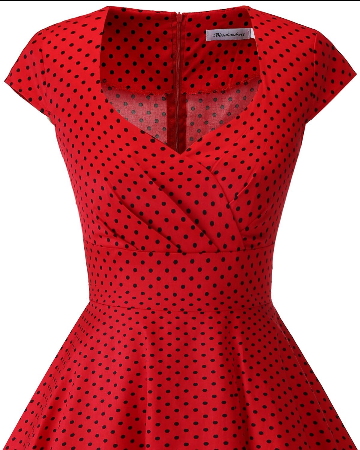 Bbonlinedress Women Short 1950s Retro Vintage Cocktail Party Swing Dresses