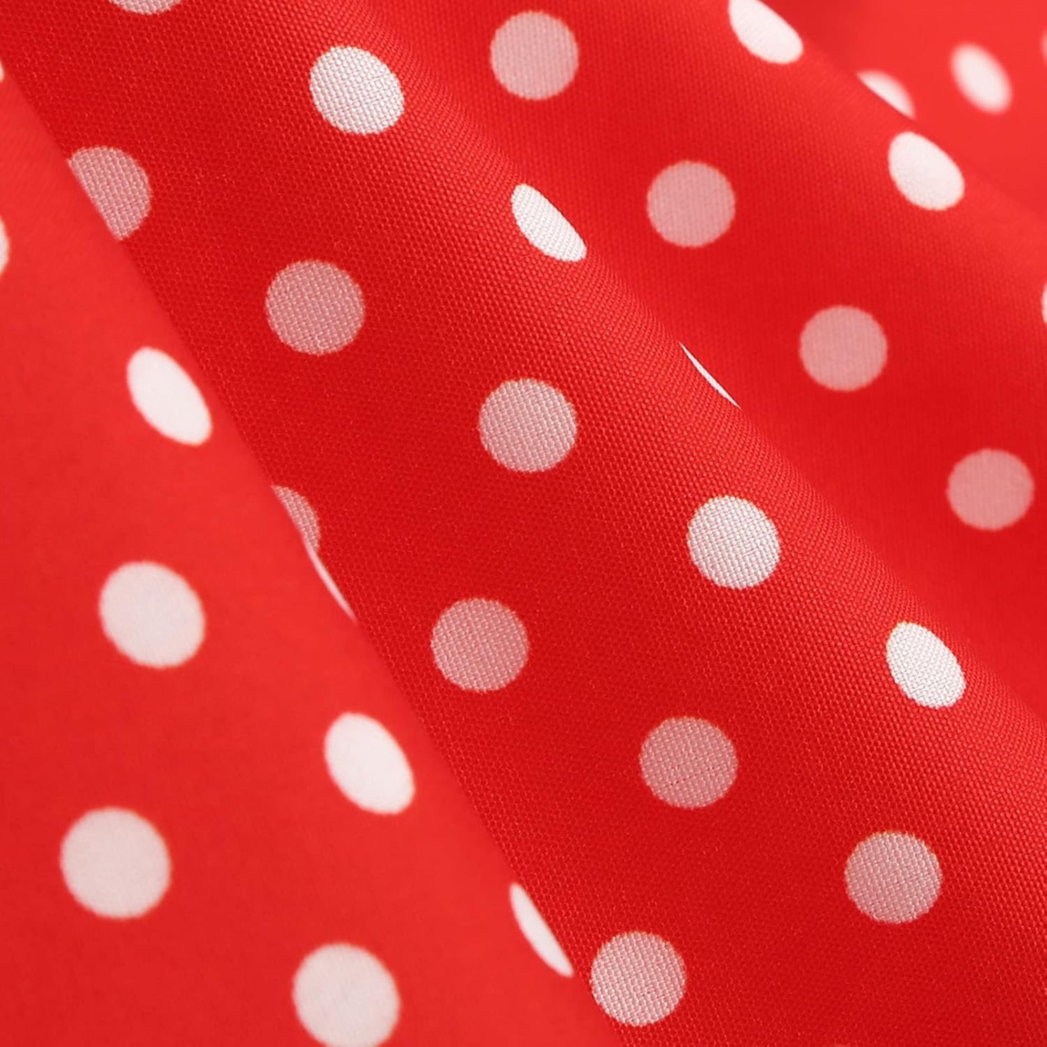 Women Double Breasted Notch Lapel 50s Vintage Short Sleeve Cocktail Swing Dress Polka Dot 1950s Rockabilly Prom Dress