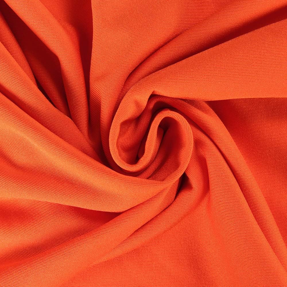 PRIMODA Women's Sexy Neon Asymmetrical Spaghetti Strap Dress Deep V-Neck Sleeveless Bodycon Midi Club Dress