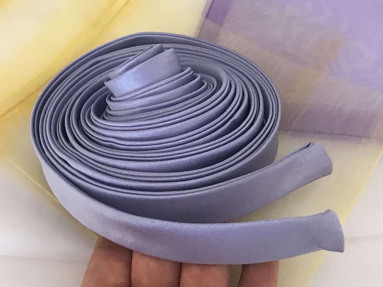 Wedding Corset Satin Ribbon 140", Women Corset Back Lace-up Straps, Zipper Replacement Corset Ribbon.// Lilac, Lavender, Royal Purple (Lavender)