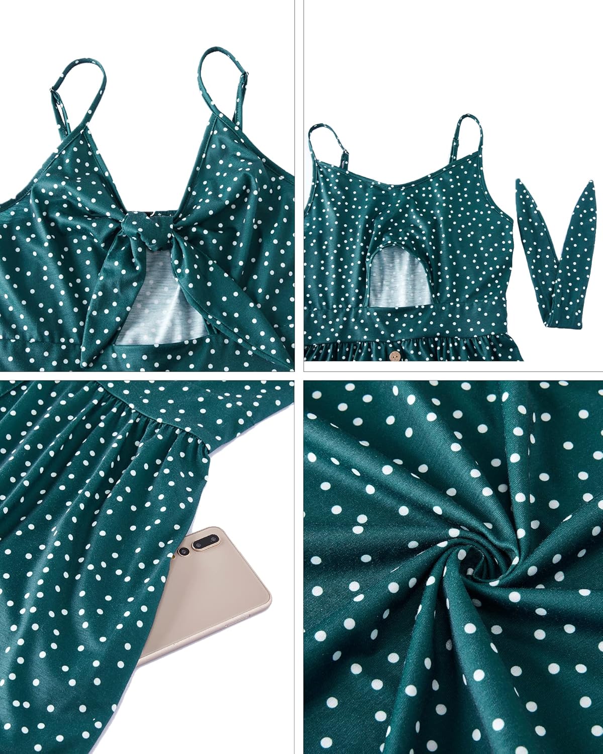 VOTEPRETTY Women's Summer Dresses Spring Sundresses Beach Clothes Outfit Vacation 2024 V Neck Casual Tropical Resort Hawaiian