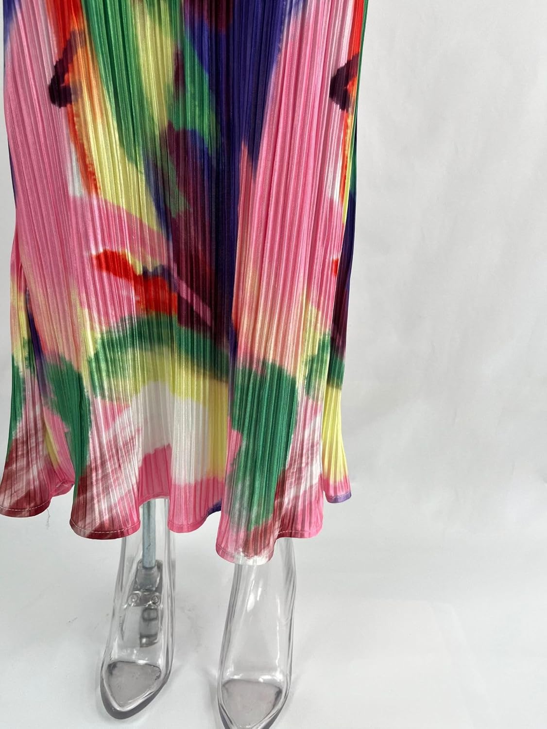 Cowl Neck Dress Sexy Strap Shoulder Pleated Maxi Dresses Summer Wedding Guest Dresses for Women