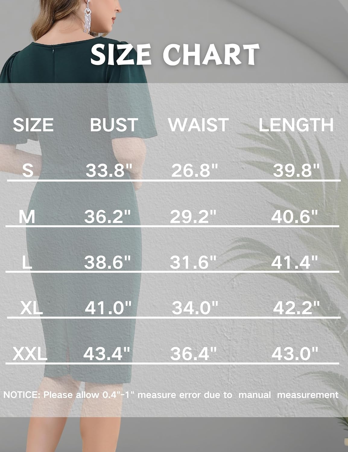 Aphratti Women's Short Sleeve Work Sheath Midi Dress Elegant Fitted Cocktail Party Church Funeral Outfit