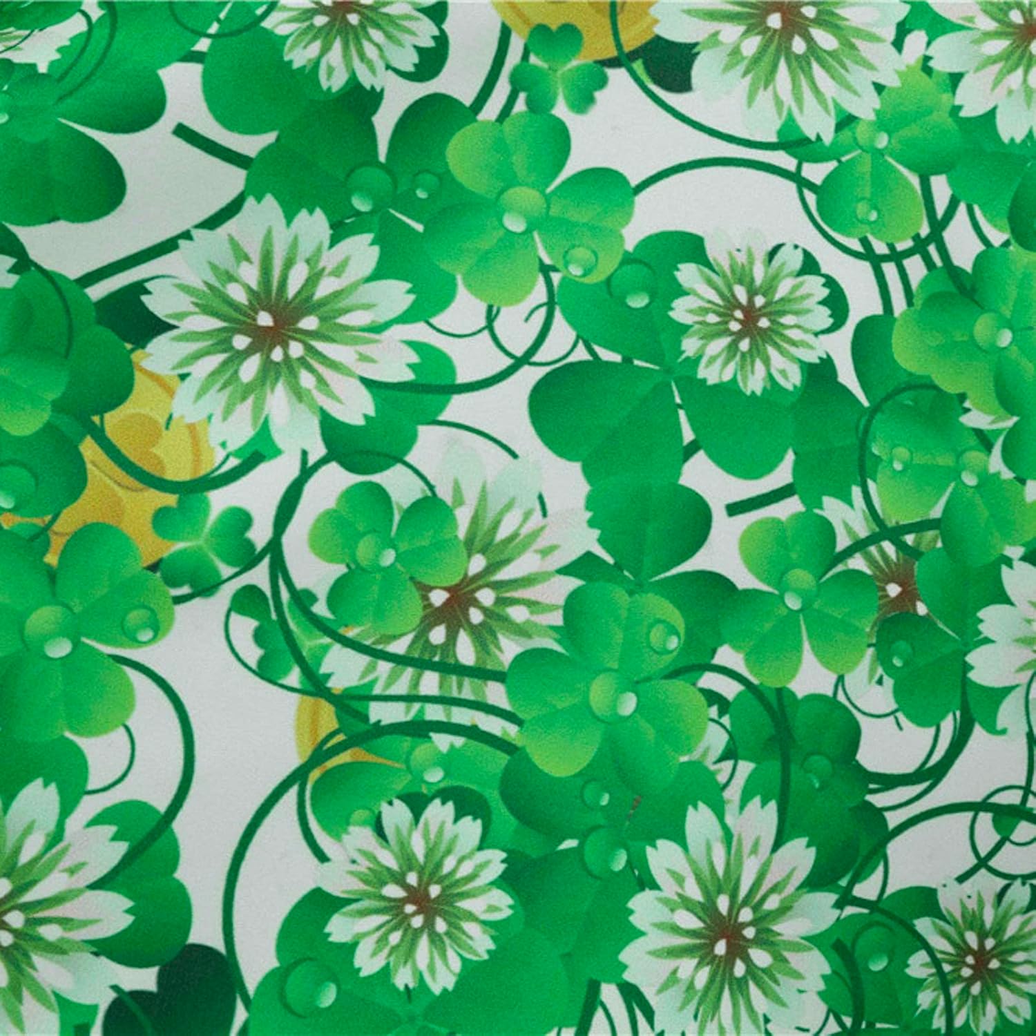 aihihe St Patricks Day Dress for Women A Line Pleated Hepburn Dress Lukcy Shamrock Print Irish Dress 2024 Vintage Dress
