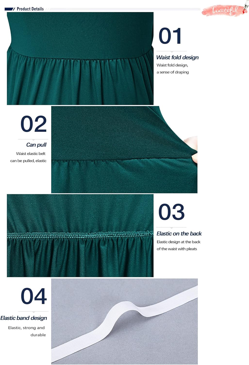 AUSELILY Women's Short Sleeve Loose Plain Casual Long Maxi Dresses for Women 2025