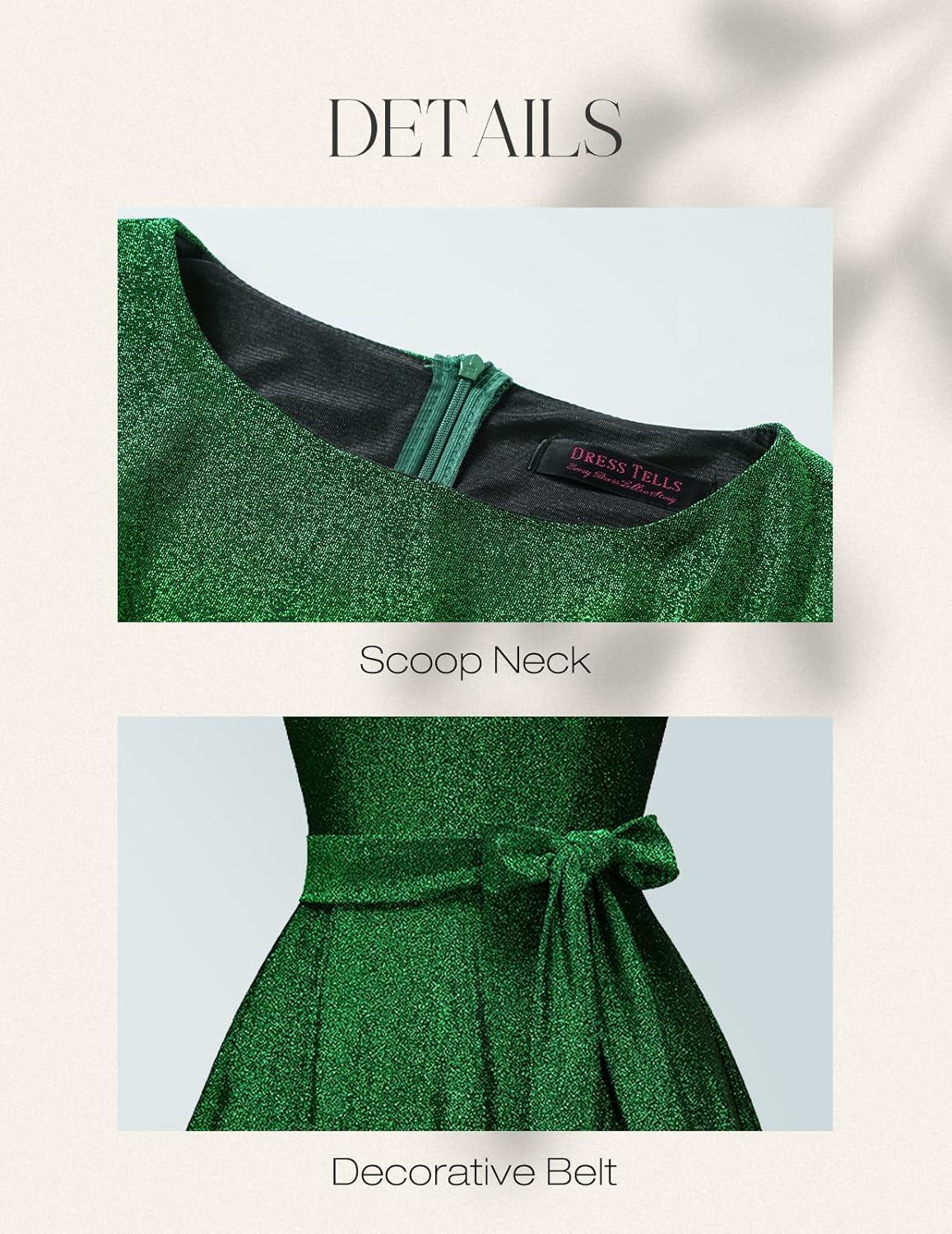 DRESSTELLS Women's Cocktail Dresses, Formal Wedding Guest Church Modest Graduation Party Prom Dress 2025